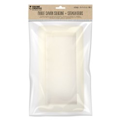Moule à savon en silicone rectangulaire avec séparateurs