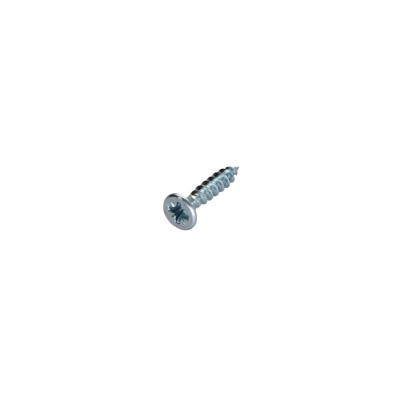 Vis bois ø 3x16 mm à tête fraisée + ailette de coupe, sachet de 50 pcs