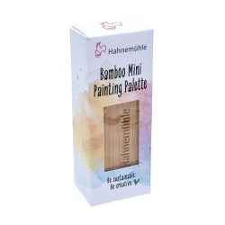Mini palette de voyage aquarelle en bambou Hahnemühle