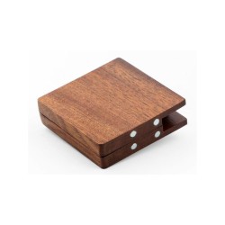 Mini-palette en bois de 15 couleurs d'aquarelle Gansaï