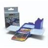 Boîte plastique Nomade de 24 couleurs d'aquarelle Gansaï