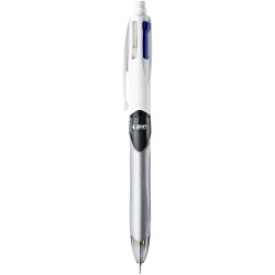 Stylos à bille 3 couleurs + porte-mine BIC 