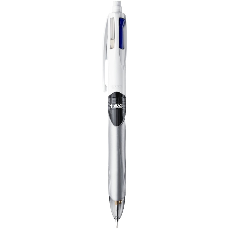 Stylos à bille 3 couleurs + porte-mine BIC 