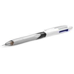 Stylos à bille 3 couleurs + porte-mine BIC 