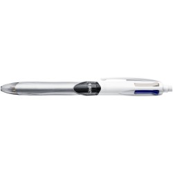 Stylos à bille 3 couleurs + porte-mine BIC 