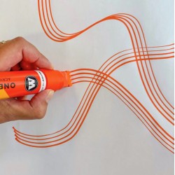 Mine de rechange pointe 20 mm Zig-Zag pour marqueur Molotow 627HS x3 pcs
