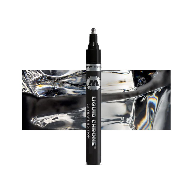 Marqueur Liquid Chrome Mirror Effect Molotow