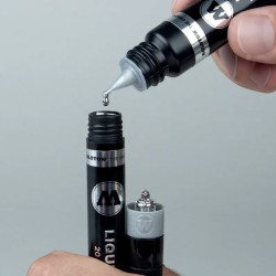 Recharge Liquid Chrome Mirror Effect Molotow, flacon de 30 ml