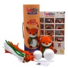 Kit créatif Fils chenille - Twisties Friends, Leko le renard