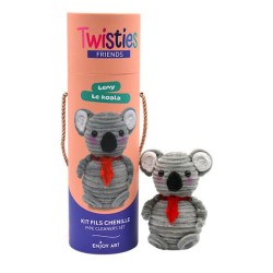 Kit créatif Fils chenille - Twisties Friends, Leny le koala