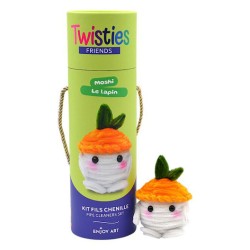 Kit créatif Fils chenille - Twisties Friends, Moshi le lapin