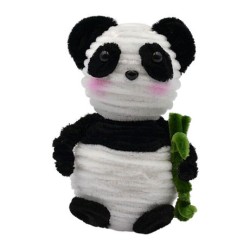 Kit créatif Fils chenille - Twisties Friends, Pako le panda