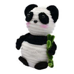 Kit créatif Fils chenille - Twisties Friends, Pako le panda