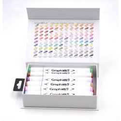 Set de 12 marqueurs Brush Graph'It - Cosy Colo