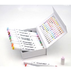 Set de 12 marqueurs Brush Graph'It - Cosy Colo