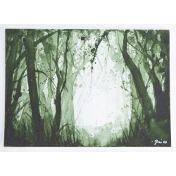 Aquarelle Horadam édition Signature, tube15ml - Berliner Spreegrün x Gris