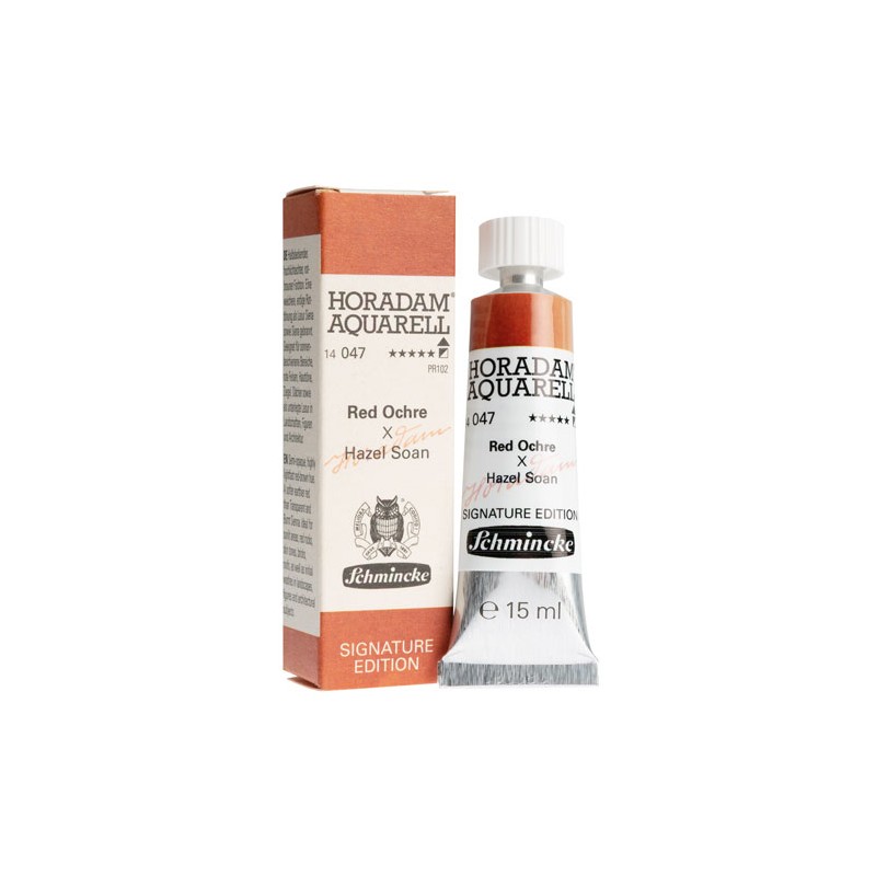 Aquarelle extra-fine Horadam édition Signature,15ml - Red Ochre x Hazel Soan