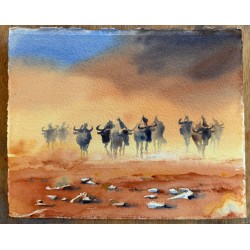 Aquarelle extra-fine Horadam édition Signature,15ml - Red Ochre x Hazel Soan