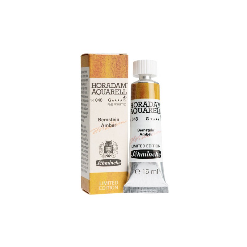 Aquarelle extra-fine Horadam édition limitée, tube 15ml - Ambre