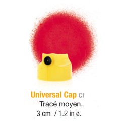 Buse aérosol Montana - Skinny Banana universel cap