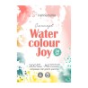 Bloc aquarelle Watercolour Joy 300 g/m², feuilles collées 1 côté