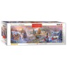 Puzzle 1000 pièces - Panoramique Nous allons à la maison de la grand-mère