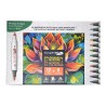 Kit coloriage mystère Mandala Exotique Graph'It GO