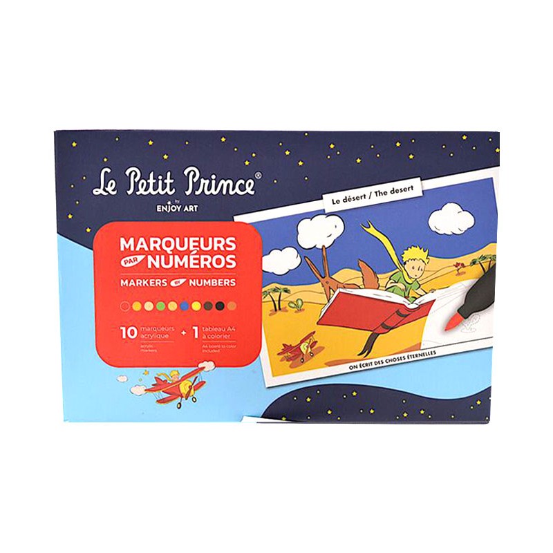 Marqueurs par numéros, Le Petit Prince - Le désert