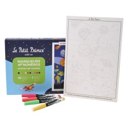 Marqueurs par numéros, Le Petit Prince - Les planètes