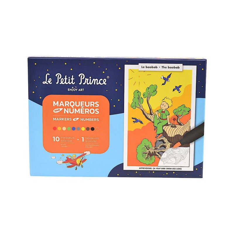 Marqueurs par numéros, Le Petit Prince - Le Baobab