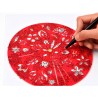 Gabarit pour mandalas Mandalographe - Fleurs
