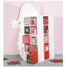 Calendrier de l'Avent en bois Père Noël - Santa Baby