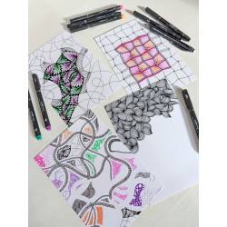 Coffret initiation Zen Doodling Uni Pin