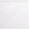 Equerre plastique 45° Graph'it - 21cm