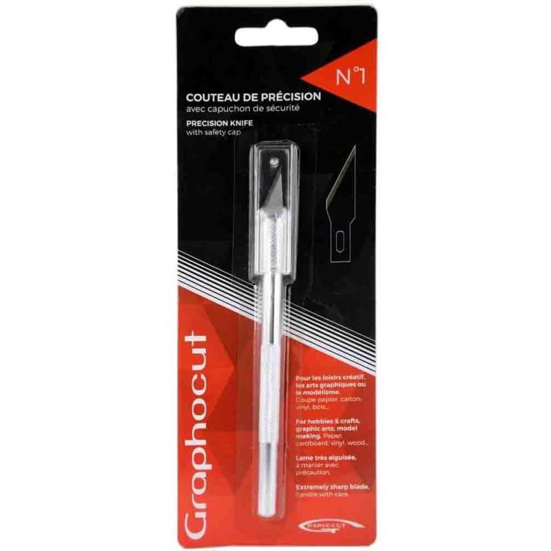 Couteau de précision Grapho'Cut n°1