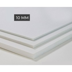Carton mousse blanc 10 mm - 100x140 cm