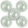 Lots de 5 boules en plastique cristal 