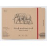 Carnet à dessin brun SM.LT - 80g/m²