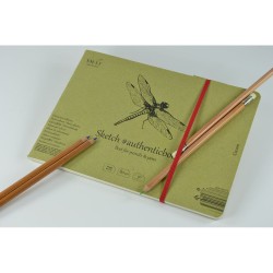Carnet à dessin crème SM.LT - 80g/m²