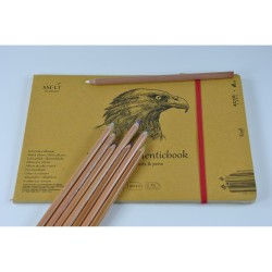 Carnet à dessin kraft SM.LT - 90g/m²