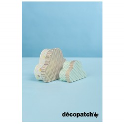 Boîte nuage M en papier mâché