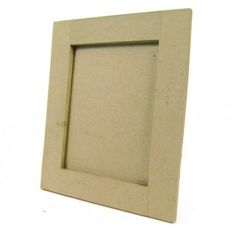 Cadre carré plat 30x30cm en papier mâché