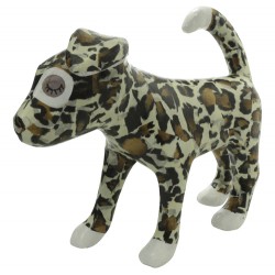 Jack Russel en papier maché - 400x350x150 mm