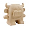 Taureau en papier maché - 12x26x22cm