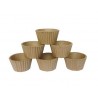 Set de 6 moules à gateaux - 8cm