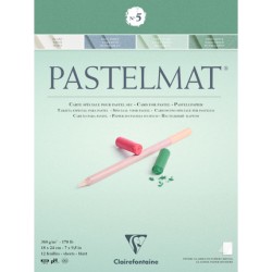 Blocs papier Pastelmat 360g/m², assortiment n°5
