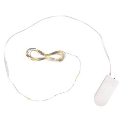 Guirlande lumineuse led 2.20m - Blanc chaud